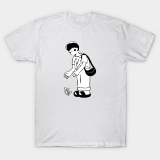 THE BOY WITH FLOWERS T-Shirt